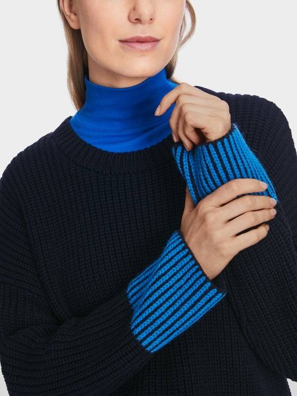 Marc Cain Oversized Sweater Knitted In Germany