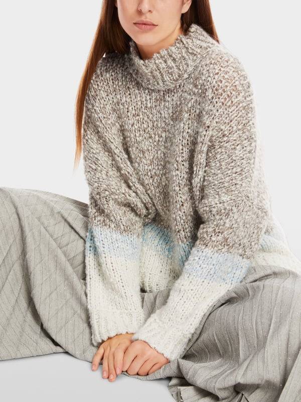 Marc Cain Oversized Sweater Knitted In Germany