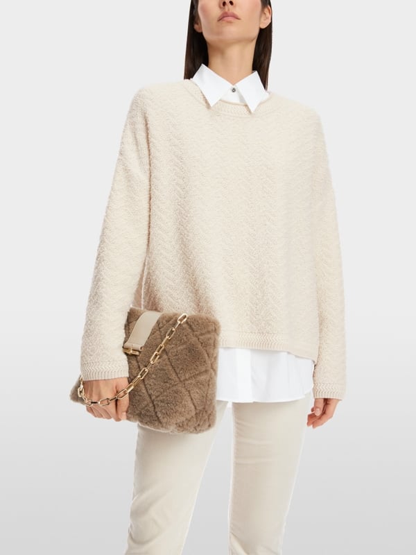 Marc Cain Oversized Sweater - Knitted In Germany