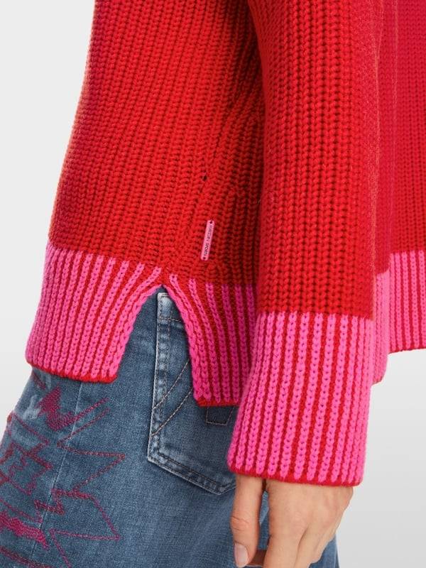 Marc Cain Oversized Sweater Knitted In Germany