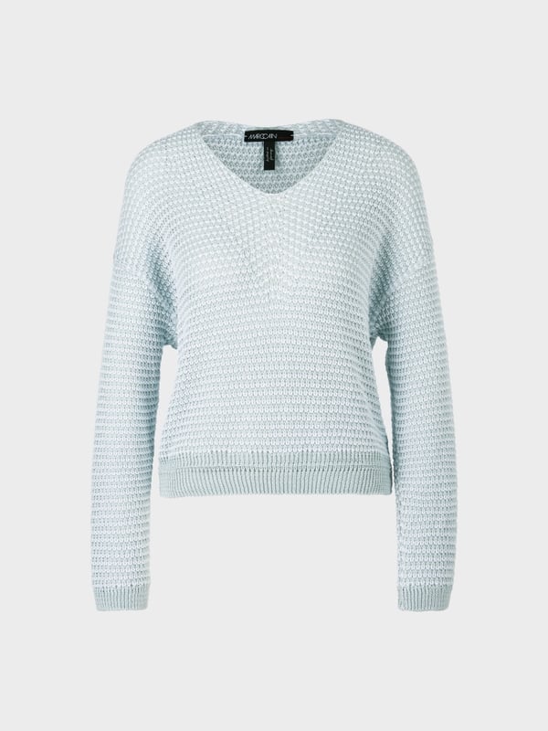 Marc Cain Oversized Sweater Mit V-Ausschnitt