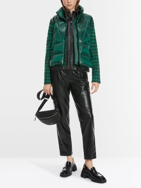 Marc Cain Padded Weste mit Stehkragen