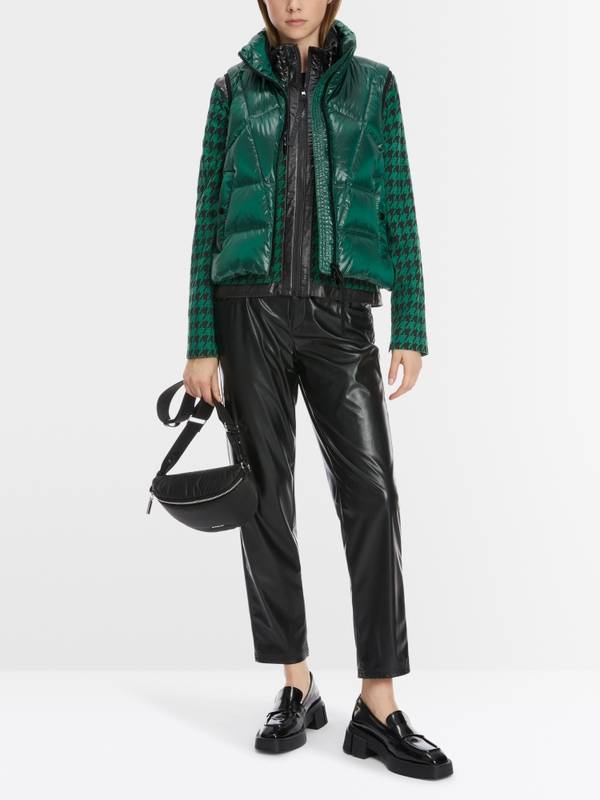 Marc Cain Padded Weste mit Stehkragen