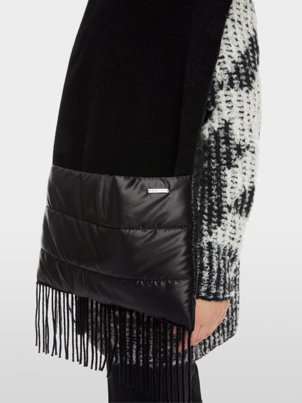 Marc Cain Padded Woll-Cape Zum Wenden