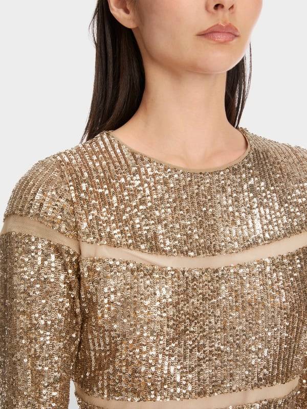 Marc Cain Pailletten-Kleid