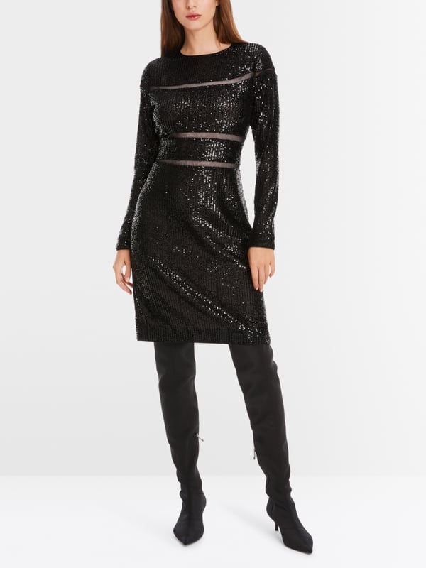Marc Cain Pailletten-Kleid