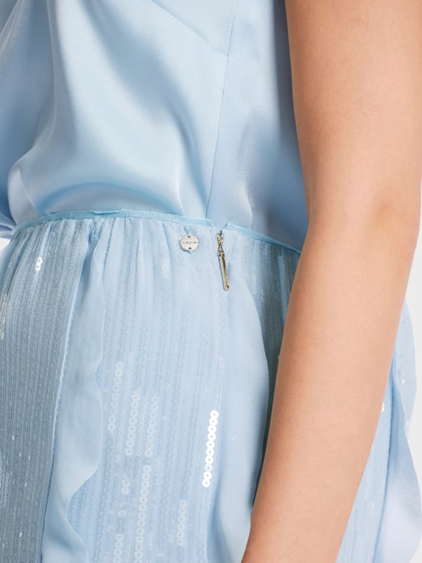 Marc Cain Pailletten-Rock Mit Volants