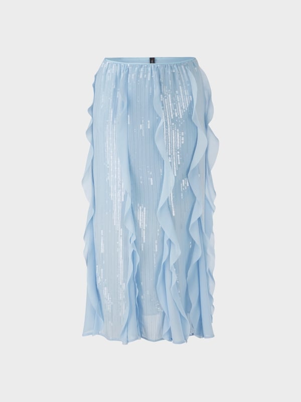 Marc Cain Pailletten-Rock Mit Volants