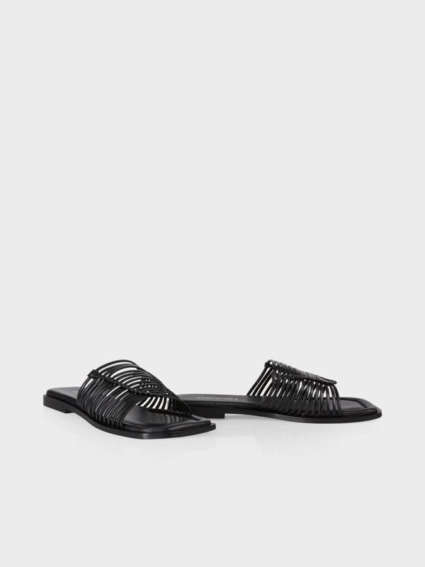 Marc Cain Pantoletten mit schmalen Riemchen