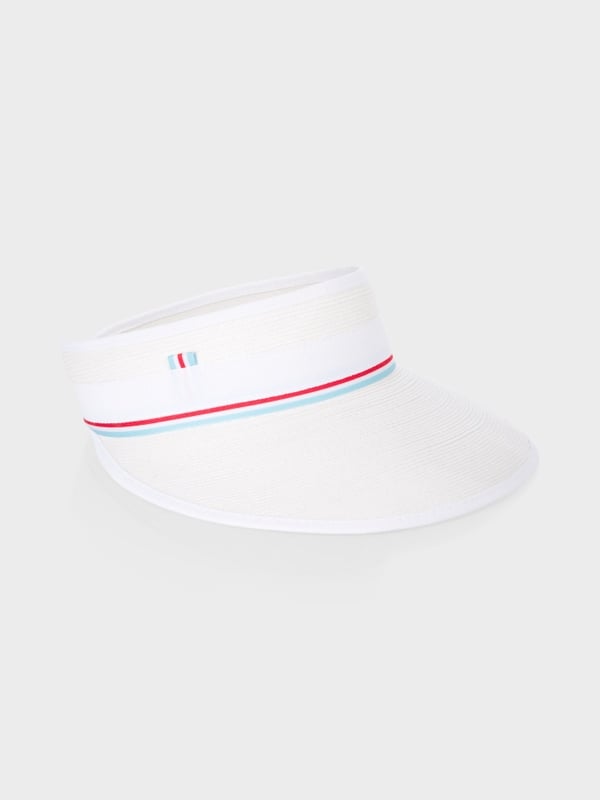 Marc Cain Peaked Cap mit gestreiftem Ripsband
