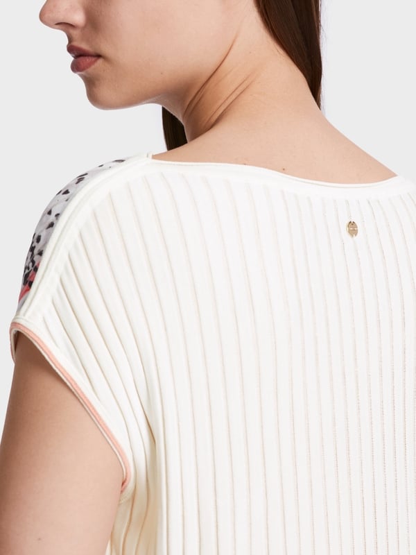 Marc Cain Plissierter Pulli Knitted In Germany