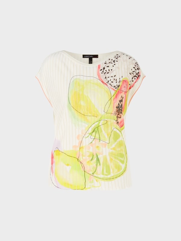 Marc Cain Plissierter Pulli Knitted In Germany