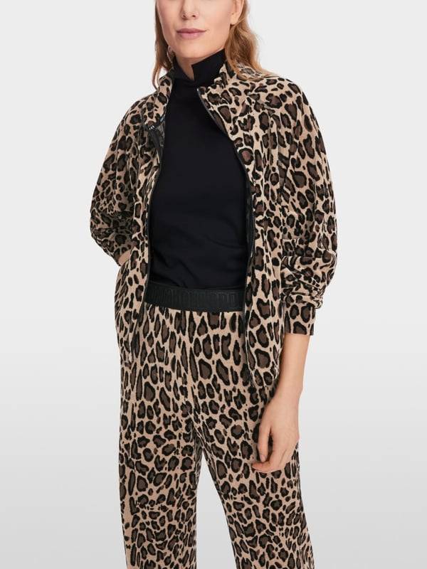 Marc Cain Raglanjacke In Nickisamt