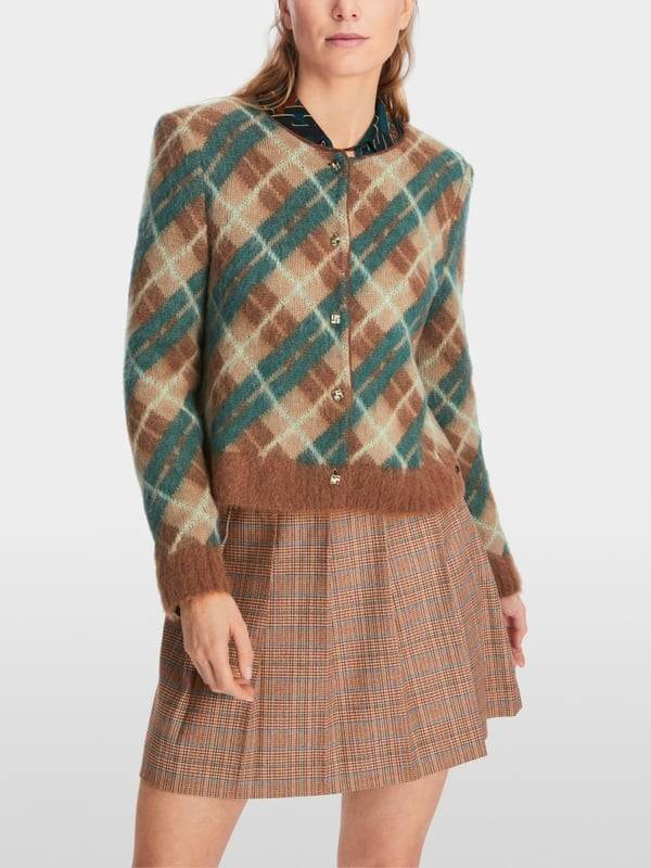 Marc Cain Rauten-Cardigan Knitted In Germany