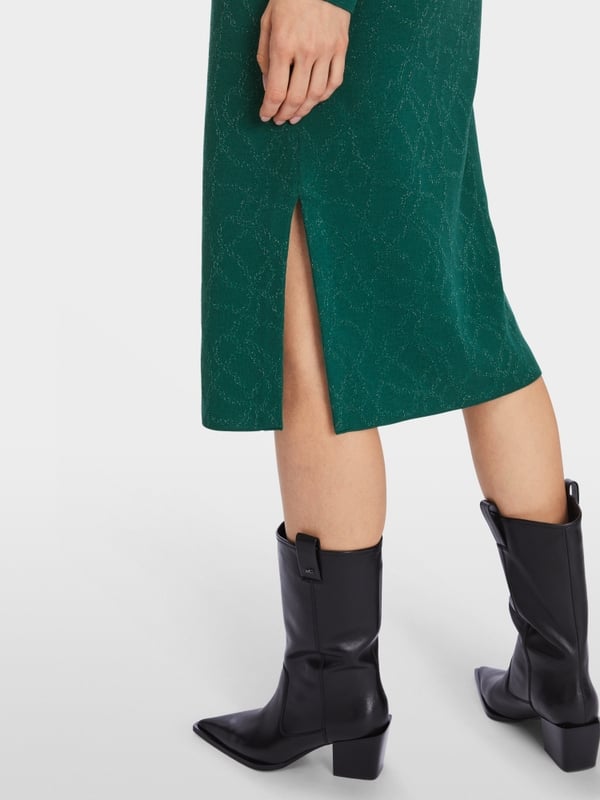 Marc Cain "Rethink Together" Kleid Mit Lurex