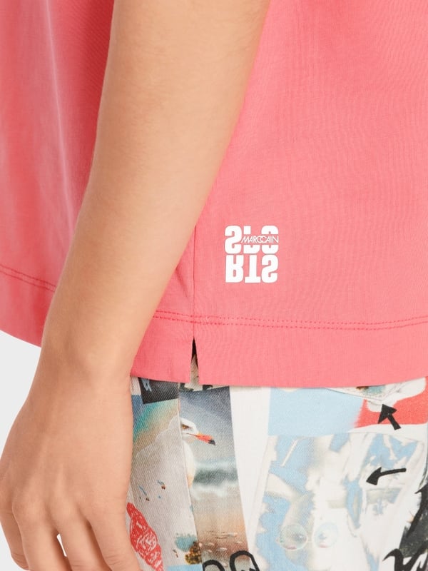 Marc Cain "Rethink Together" T-Shirt Mit Print