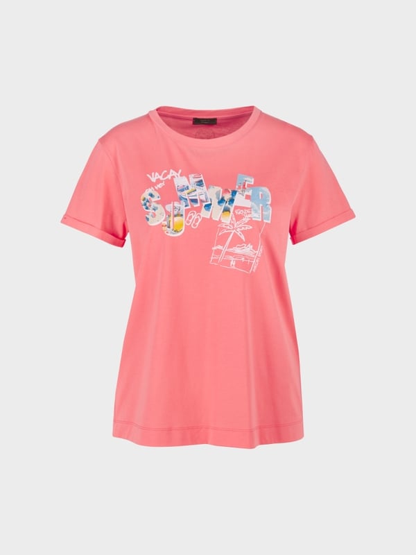 Marc Cain "Rethink Together" T-Shirt Mit Print