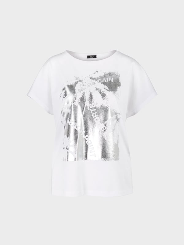Marc Cain Rethink Together" T-Shirt Mit Print