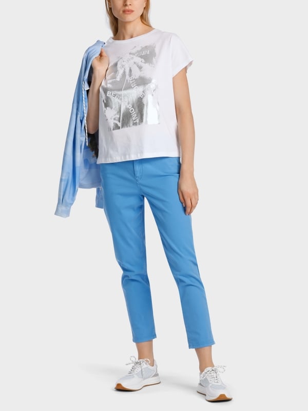 Marc Cain Rethink Together" T-Shirt mit Print