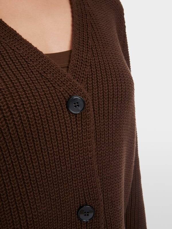 Marc Cain Rippen-Cardigan In Deutschland Gestrickt