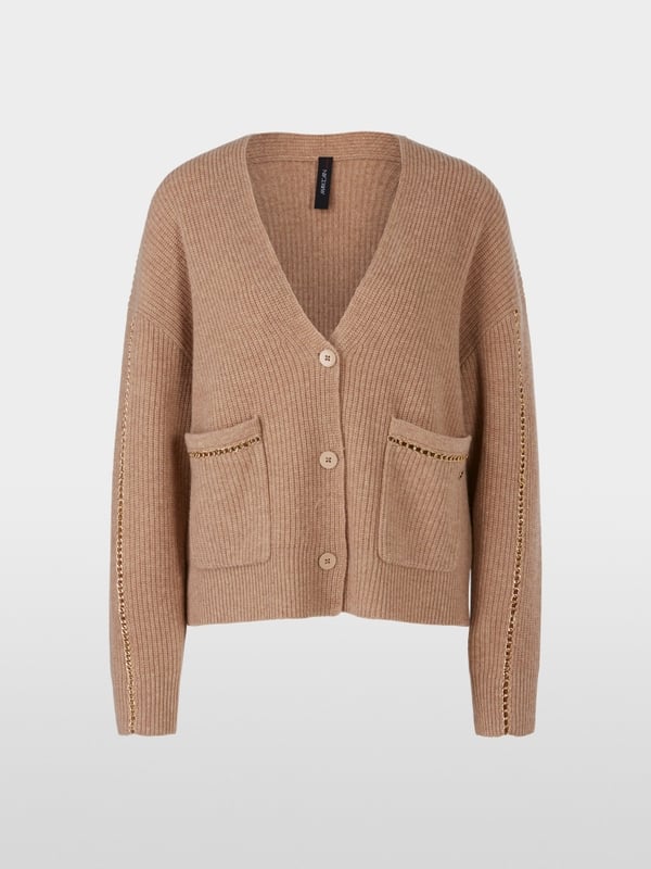 Marc Cain Rippstrick-Cardigan "Rethink Together"