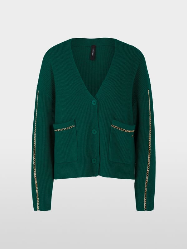 Marc Cain Rippstrick-Cardigan "Rethink Together"