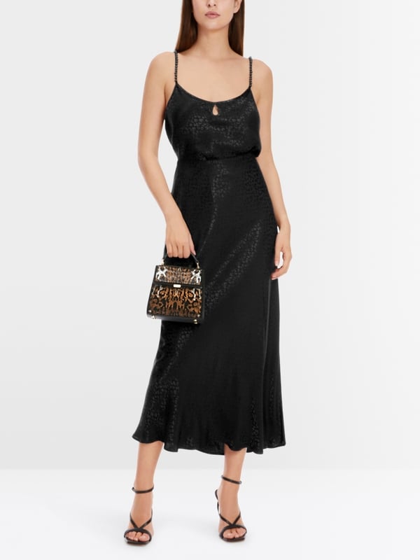 Marc Cain Rock im Leo-Jacquard