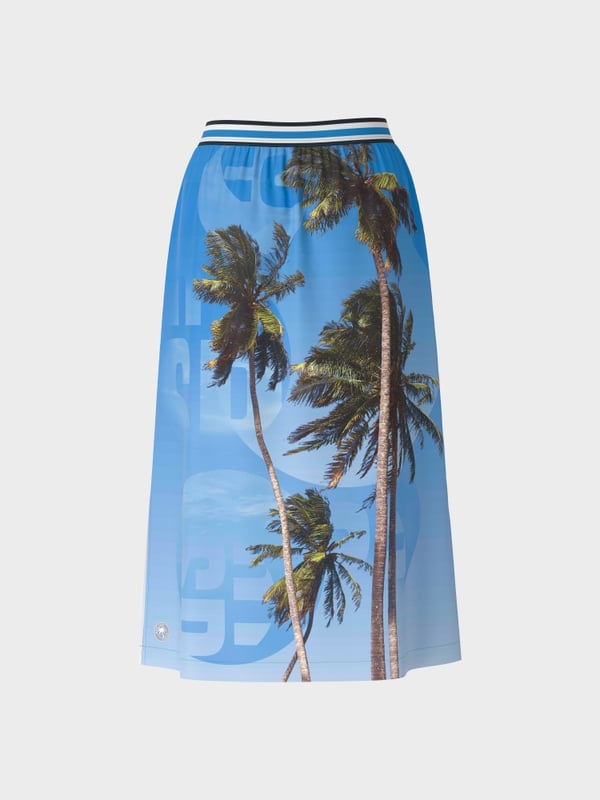 Marc Cain Rock Mit Palmenprint