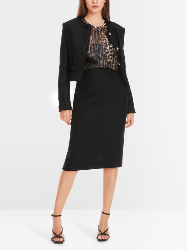 Marc Cain Rock mit Perlen-Stickerei