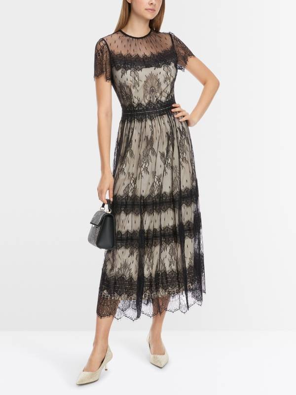 Marc Cain Romantisches Spitzen-Kleid