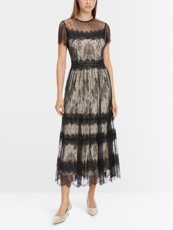 Marc Cain Romantisches Spitzen-Kleid