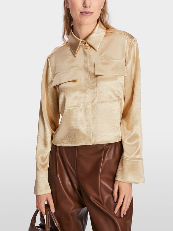 Marc Cain Samtige Bluse