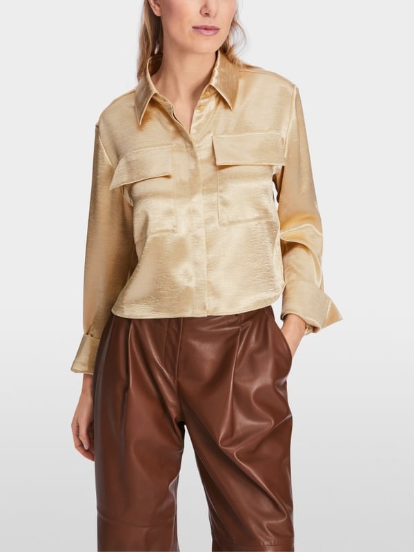 Marc Cain Samtige Bluse