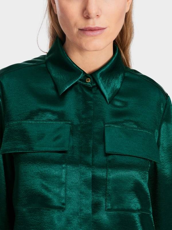 Marc Cain Samtige Bluse