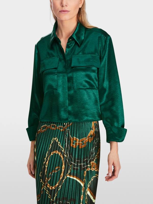 Marc Cain Samtige Bluse