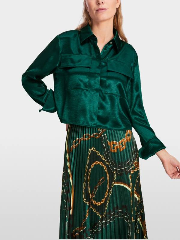 Marc Cain Samtige Bluse