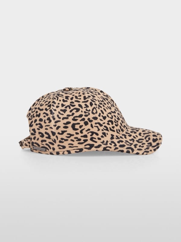 Marc Cain Schild-Cap mit Leo-Print