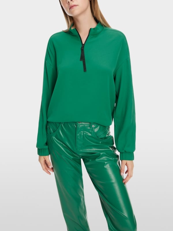 Marc Cain Schlupf-Bluse Mit Reißverschluss