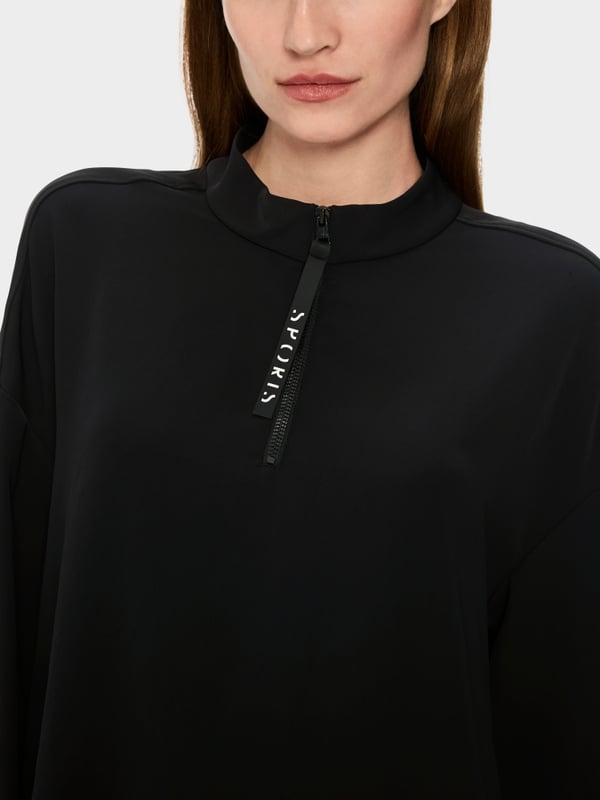 Marc Cain Schlupf-Bluse Mit Reißverschluss