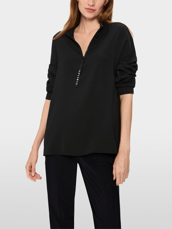 Marc Cain Schlupf-Bluse Mit Reißverschluss