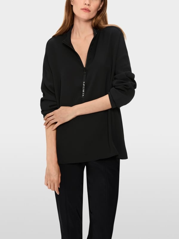 Marc Cain Schlupf-Bluse Mit Reißverschluss