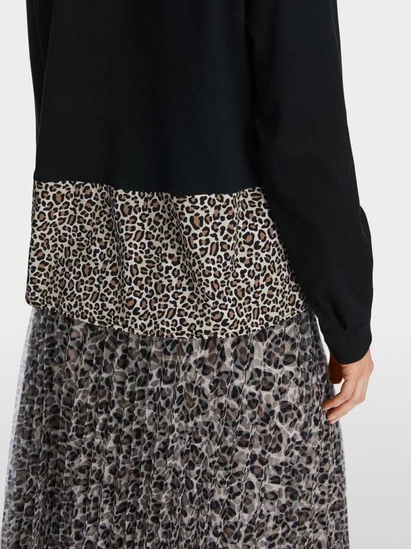 Marc Cain Schlupfbluse In Materialmix