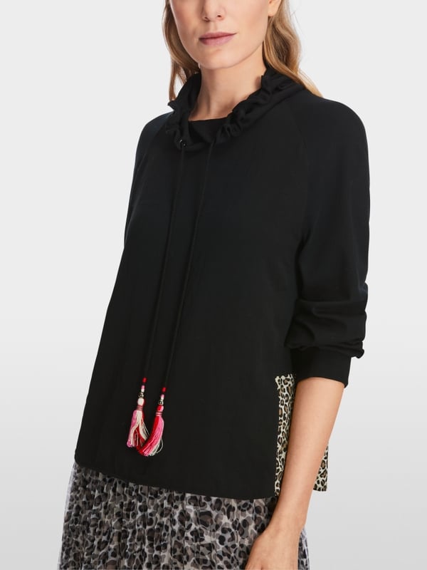Marc Cain Schlupfbluse In Materialmix