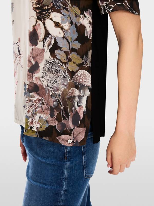 Marc Cain Schlupfbluse Mit Kurzarm