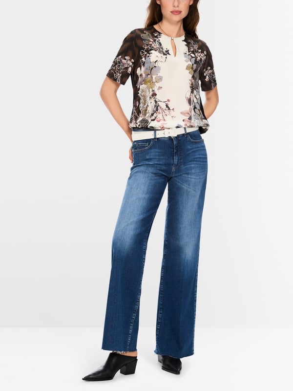 Marc Cain Schlupfbluse mit Kurzarm