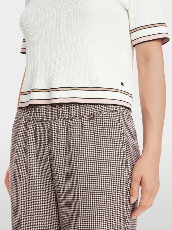 Marc Cain Schlupfhose In Pepita Modell WASHINGTON