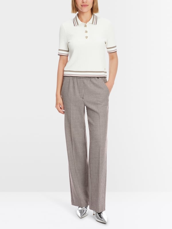 Marc Cain Schlupfhose in Pepita Modell WASHINGTON