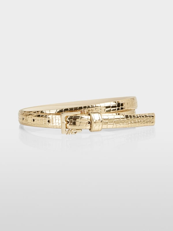 Marc Cain Schmaler Croco-Gürtel