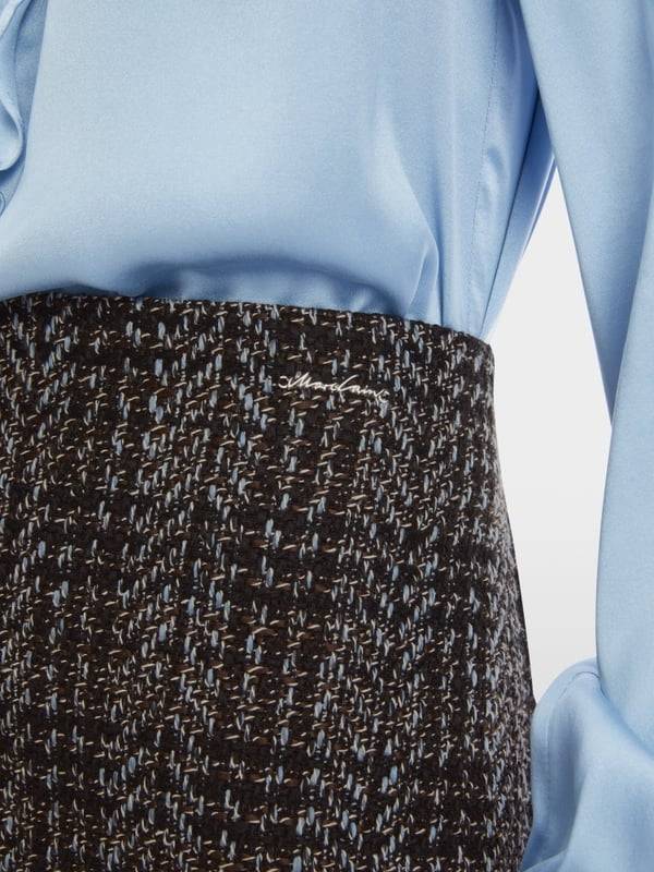 Marc Cain Schmaler Minirock Mit Schattenkaro