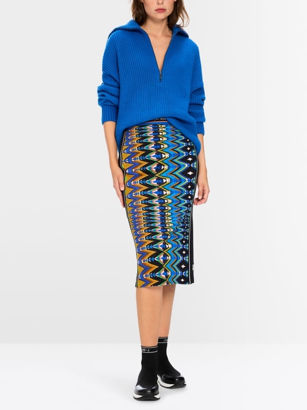 Marc Cain Schmaler Rock in Scuba-Jersey